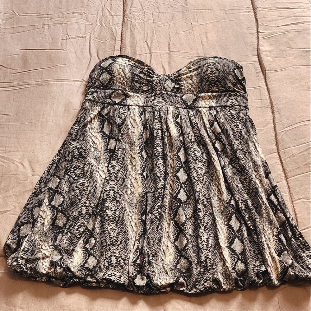 Wet Seal Strapless Dress